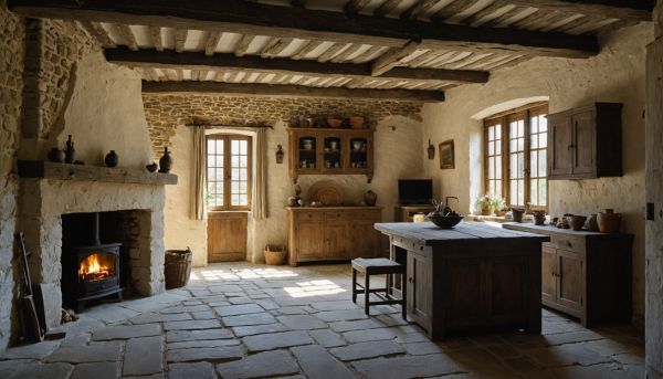 Les poutres apparentes subliment les intérieurs de nos vieilles maisons